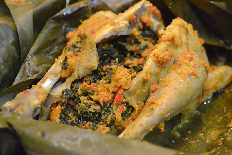 ayam betutu Ayam betutu culinary specialty of the island of Bali