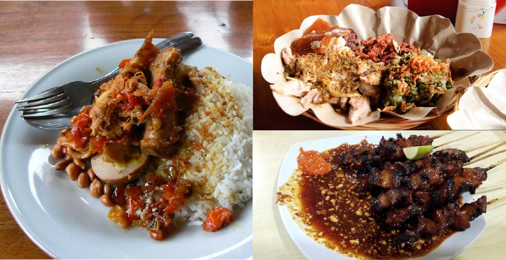 Some of the famous culinary in Bali