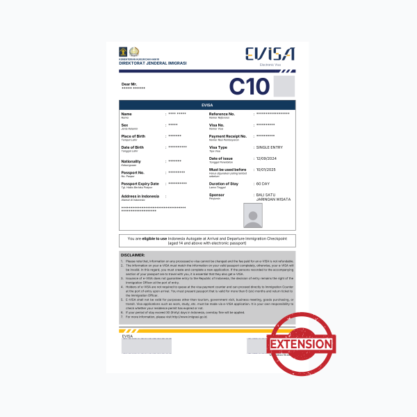 Single Entry Invited Event Speakers Visa (C10) Extension